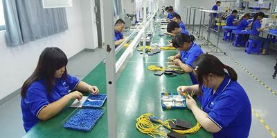 Fiber optic patch cord assembly workshop
