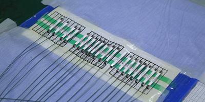 Semi-finished product of fiber optic splitter