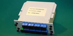 Plug-in type Fiber Optic Beam Splitter